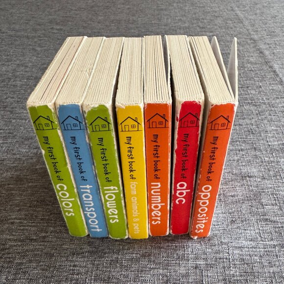 7 First Picture Board Books - Small for little hands - Picture 2 of 5